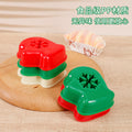 Christmas glove shaped rice ball mold - fun diy holiday party snowflake baking cookie cutter - cross-border