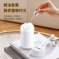 artificial flame aromatherapy machine for home small portable desktop bedroom silent diffuser car humidifier