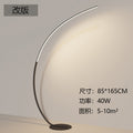 Amazon cross-border floor lamp led designer art model room living room creative arc minimalist ins fishing lamp