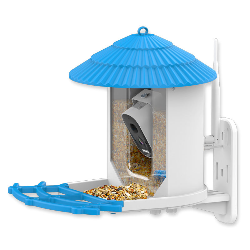 Source factory AI intelligent bird feeder automatic drive away squirrels 5 million bird feeder   explosion