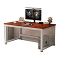 Computer desk student study desk bedroom desktop office desk writing rectangular home study desk table freestanding