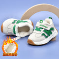 Toddler shoes for baby boys 0-1-3 years old, autumn/winter infant shoes for baby girls, soft sole children's shoes, fleece-lined and thickened cotton shoes