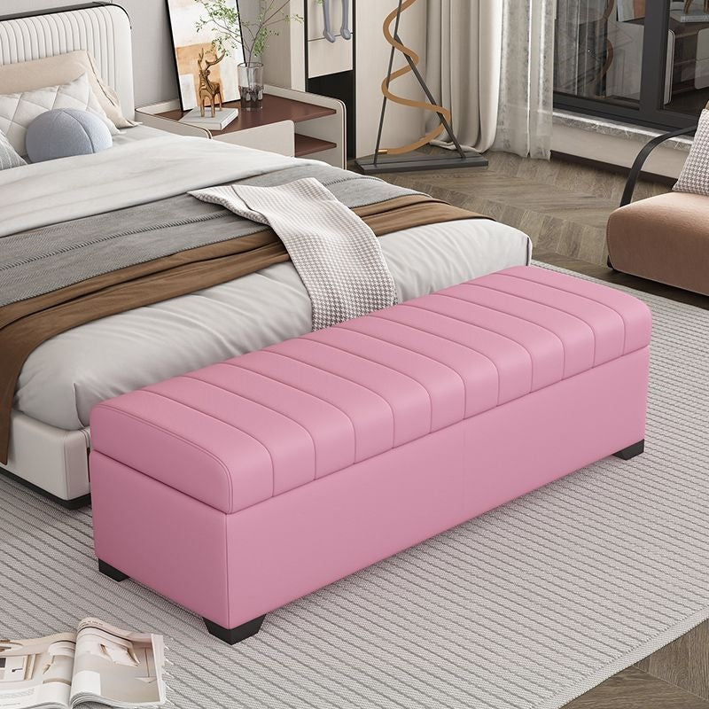 Storage shoe changing stool resting footrest adult sand stool bed footstool bench bedroom storage bed end longpatchwork