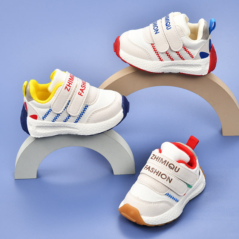 Toddler shoes for boys, spring and autumn, 0-1-2 years old, soft sole infant shoes, children's shoes, infant and toddler shoes for girls