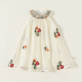 77206 girls' summer dress  new style chic girl's tank dress tulle dress children's princess dress