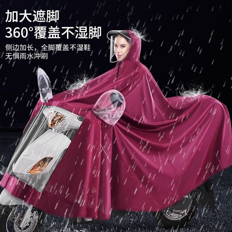 Raincoat raincoat electric vehicle motorcycle cycling anti-storm special thickened oxford cloth full body all-in-one waterproof cover