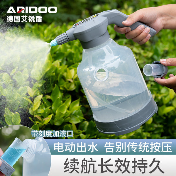 New electric watering can High atomization watering can Household wireless outdoor gardening watering pot Rechargeable automatic watering kettle