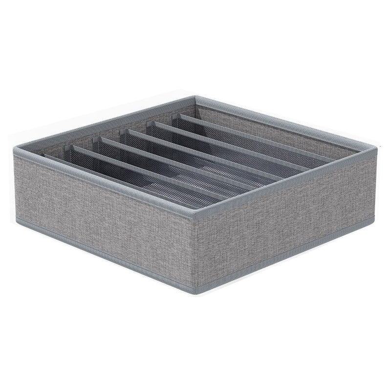 Drawer Storage Separation Underwear Panty Storage Box Grid Storage Box Socks Bras Clothes Storage Classification Fabric