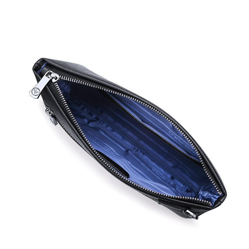 Emperor Paul Men's Clutch Bag Genuine Leather Portable Envelope Bag First Layer Cowhide Business Clutch Bag Men