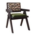 Used wabi-sabi style light luxury solid wood chair chandigarh home chair retro armchair stool high back dining chair