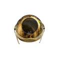 Gold stainless steel buffet warmer - 6l visible lid buffet stove - commercial hotel heating furnace