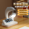 Eye-care led desk lamp - rechargeable smart student lamp with pen holder, digital display, and night light - perfect for dorms and kids' study desks