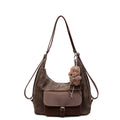 2025 new autumn/winter designer handbag - casual, versatile crossbody bag, multi-functional large capacity student backpack