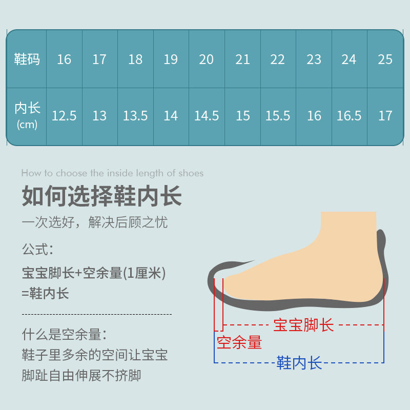 Kids' spring/autumn  collection: girls' breathable soft-soled baby shoes, boys' athletic shoes, and first walker shoes