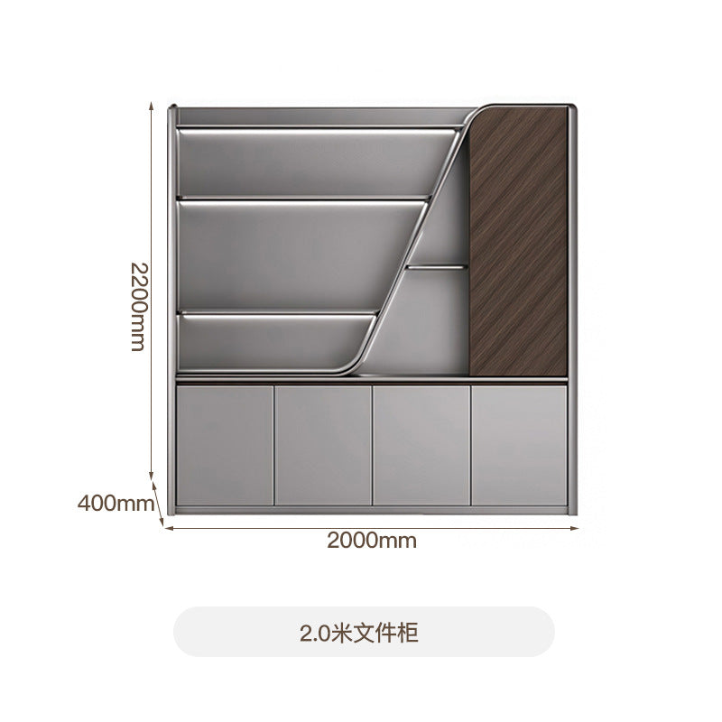 2025 new high-end boss desk, chairperson's office light luxury senior feeling, president's desk, large class desk