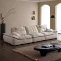 Foshan extra wide seat deep high back adjustable fabric auckland sailboat sofa anti-cat claw cream style sofa