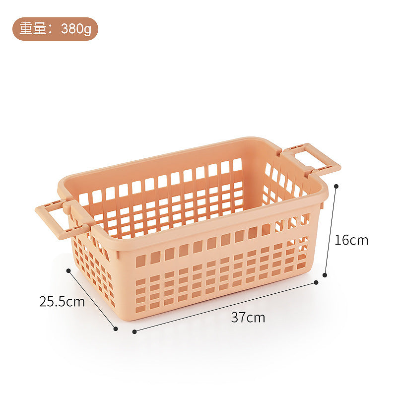Cabinet Office Book Storage Box Plastic Japanese A4 File Storage Box Desktop Sundries Stationery Storage Basket