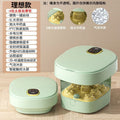 Foldable foot bath basin - fully automatic massage foot soak bucket - electric heated foot wash basin - smart thermostatic deep bucket foot bath