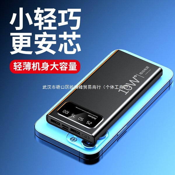 10000mAh power bank mini fast charging mobile power supply battery power bank mobile source small 20000