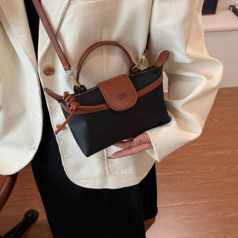 Fashion trend retro portable tote bag women's 2025 new casual versatile shoulder messenger bag