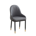 All dark gray gold legs
