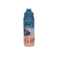 Food-grade sports water bottle with leak-proof, spring-loaded lid. large capacity, suitable for home use, outdoor activities, and easily portable. made of durable, shatter-resistant plastic