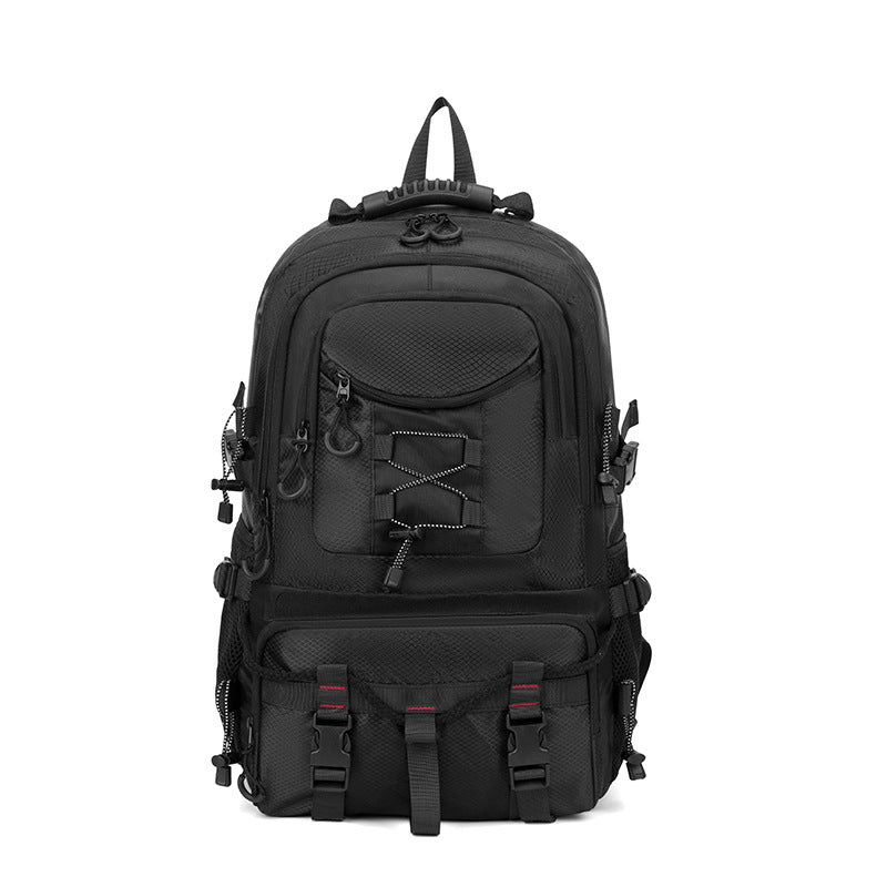 New backpack men's and women's 2025 large-capacity outdoor travel bag multi-functional wild adventure bag mountaineering bag backpack