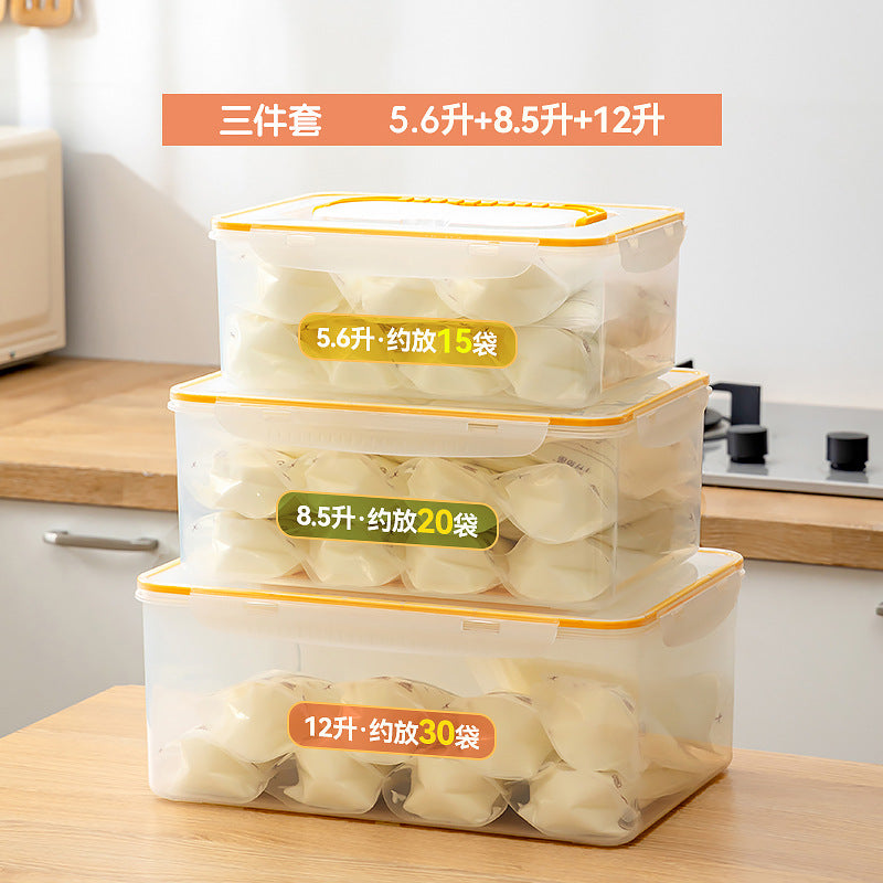 Breast milk storage box Large portable square refrigerated storage box Special sealed fresh-keeping box for refrigerator frozen milk storage box