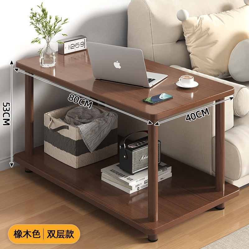 Sofa center small coffee table office side cabinet side table accessible luxury rectangular side table tea table square table table