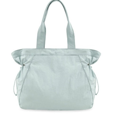 Cross-border Lulu same fitness bag, yoga sports messenger bag, large-capacity outdoor leisure women's shoulder handbag