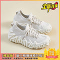Spring/summer new arrivals: versatile, trendy, casual sports running shoes - soft, flat, non-slip, flyknit sock style, breathable mesh women's shoes