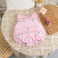 Summer newborn baby girl summer vest cute cartoon super cute hello kitty sleeveless romper