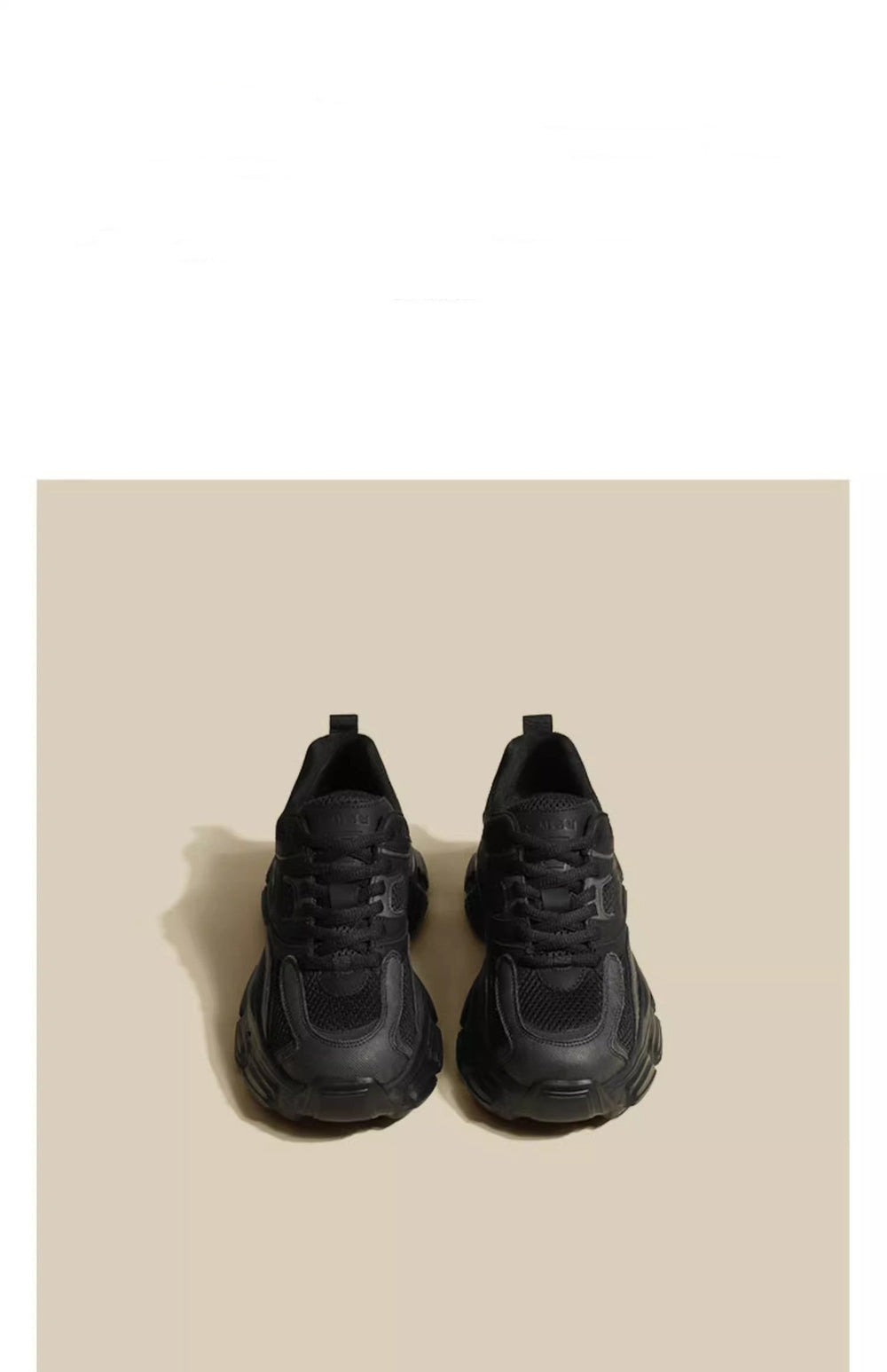 Dad shoes for women, 2026 new spring/summer collection, lightweight breathable mesh, chunky platform, height-increasing sneakers, trendy street style, gray
