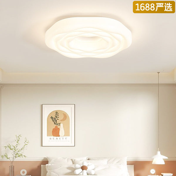 [Strict Selection] Ceiling Light Bedroom Light Full Spectrum Modern Simple Eye Protection Cream Wind Warm Romantic Room Lighting