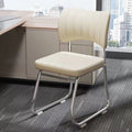 Comfortable stackable training chair - ideal for game rooms, mahjong tables, backrest, conference training, and office use