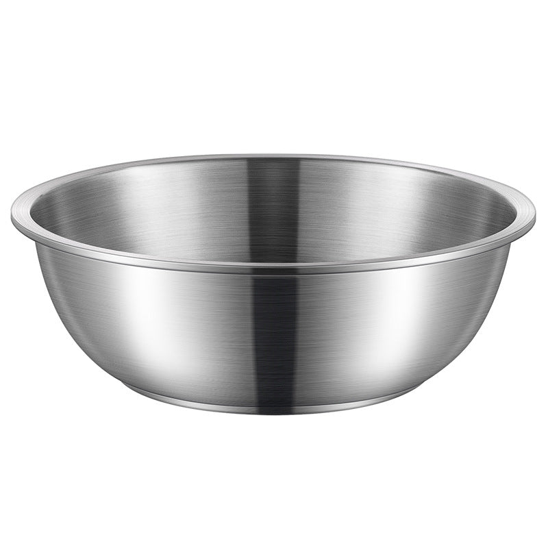 thickened 316l stainless steel basin for home large soup pot hot pot basin kitchen deepened egg beating and vegetable washing basin