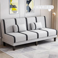 Sofa can be folded for dual use, double and three-person multi-functional simple rental room bedroom lazy living room foldable sofa bed