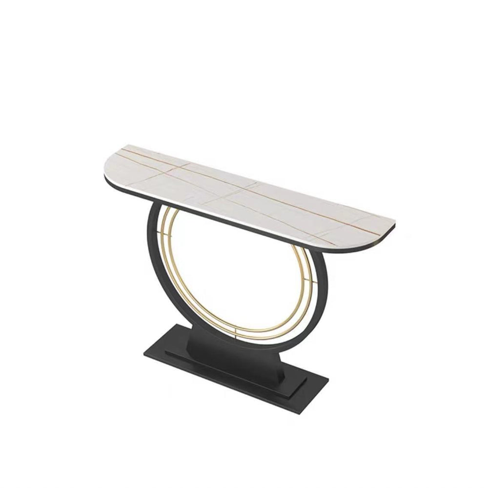 Accessible luxury bench narrow table slate console table entrance cabinet new chinoiserie bench entrance console table table against the wall semicircle