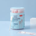 Baby oral cleaning cotton swabs newborn gauze brushing baby teeth infant tongue scraper tongue cleaning tool