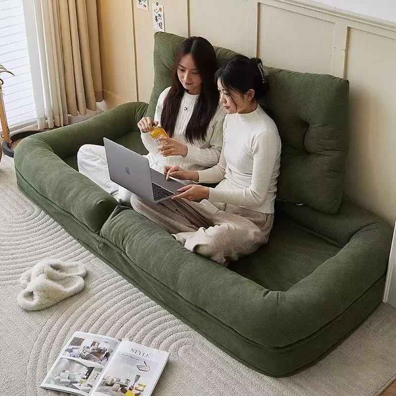 Beanbag human dog house room bedroom small sofa single and double lazy chair can lie down and sleep foldable sofa bed