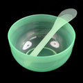 Beauty mask tool set #5: mask bowl + mixing spoon & spatula, makeup bowl, beauty supplies, spa mask mixing bowl set