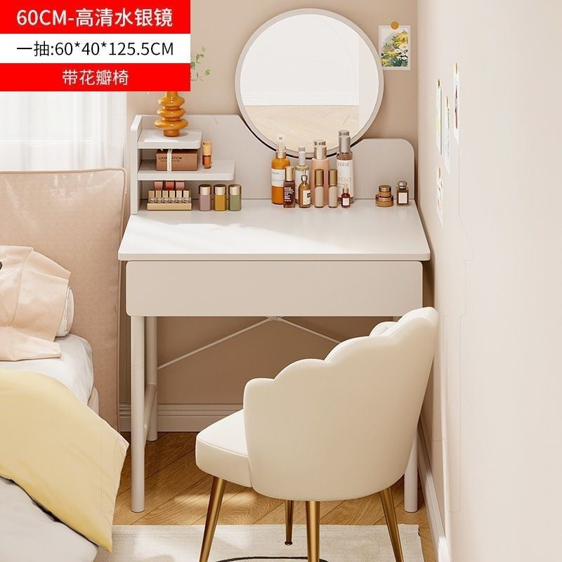 Minimalist modern vanity table for small apartments - new arrival! stylish makeup desk for rent, bedroom bedside small vanity table