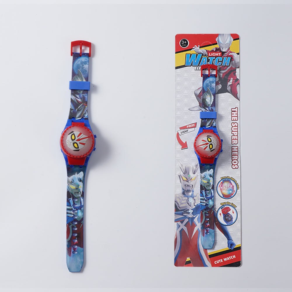 New children's light-up spinning top watch - flashing creative rotating gyro watch - kindergarten small gift toy wholesale
