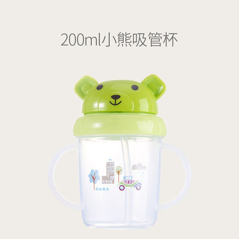 Baohui manufacturer bbet babixiang baby tableware suitkids food bowl spoon fork combination learning drinking cup oem