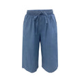 Bestselling tencel denim shorts for women - european & american style, new summer collection, casual five-point length, loose fit, plus size, wide leg, perfect for layering