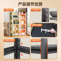 Household storage rack floor-standing multi-layer shelf balcony living room storage rack storage room supermarket express storage display rack