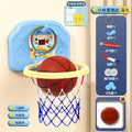 [scoring ring rechargeable battery version] blue space cat (free basketball + 3 rings + pump + suction cup)