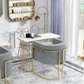 Scandinavian iron sofa chair accessible luxury nail salon back chair marble table manicure table soft bag manicure chair suit