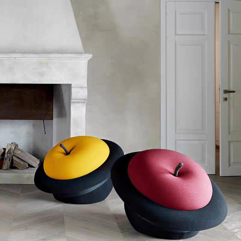 Design Apple Hat Chair Special Shape Model Room Art Internet celebrity ins Photography Modeling Sofa Stool