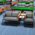 Billiard hall sofa billiard room viewing chair special viewing casual table and chair competition viewing sofa waterproof cat scratch leather